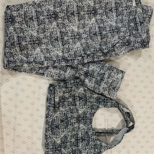 Buffbunny jogger hustle print set medium